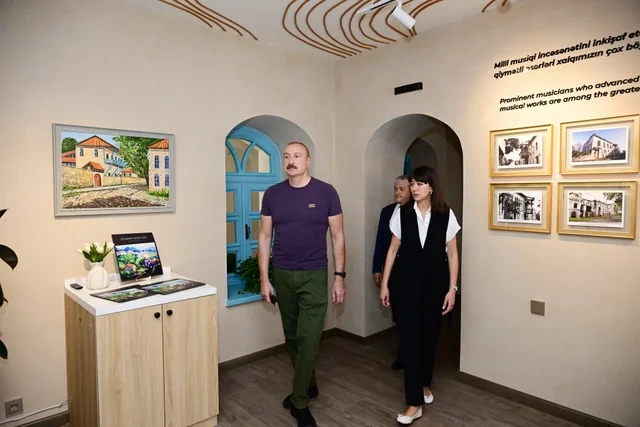 Şuşada "Sadıqcanın evi"nin bərpadan sonra açılışı olub - FOTO