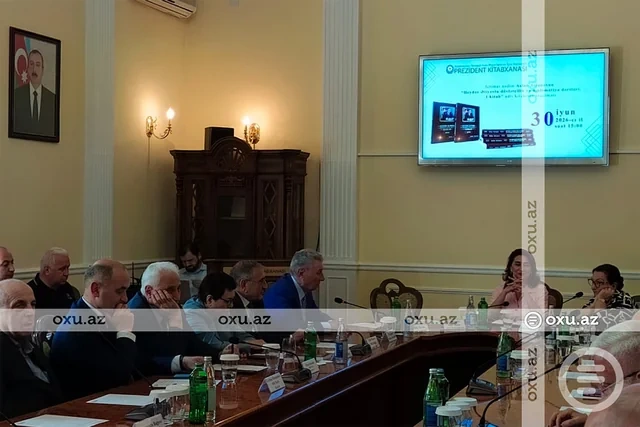 "Heydər Əliyevin dövlətçilik və diplomatiya dərsləri. I kitab"ın təqdimatı keçirildi - FOTO