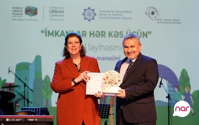 "Nar" "İmkanlar hər kəs üçün" layihəsinin bağlanış mərasimində iştirak edib