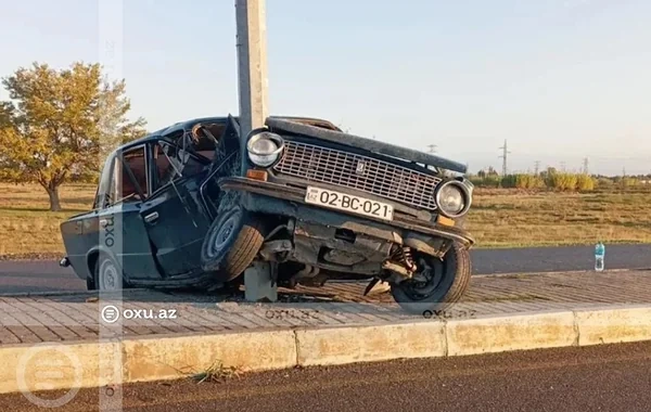 Bərdədə 17 yaşlı gənc ağır qəza törətdi - Foto