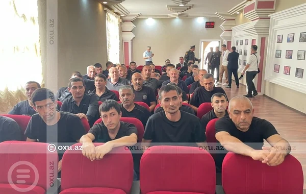 Əfv sərəncamı 17 saylı cəzaçəkmə müəssisəsində icra olunub - FOTO