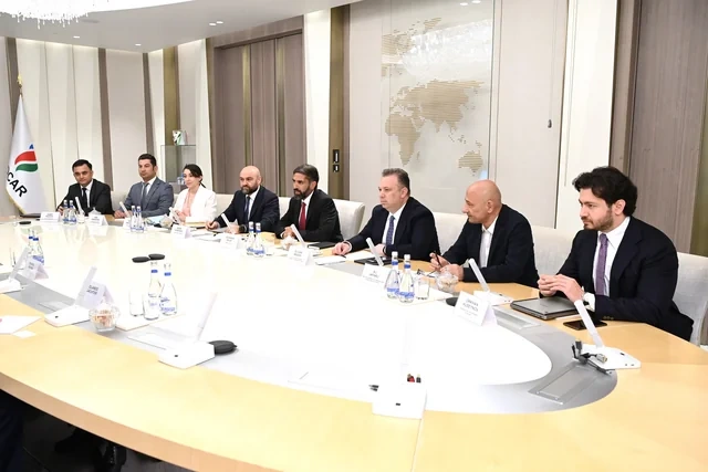 SOCAR prezidenti IPA şirkətinin rəhbəri ilə görüşüb - FOTO