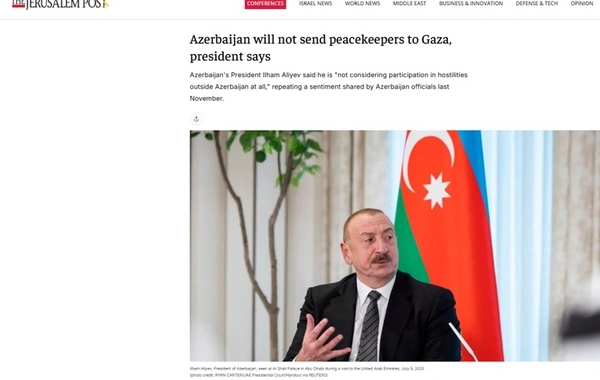 Prezident İlham Əliyevin yerli televiziya kanallarına müsahibəsi dünya mediasının diqqət mərkəzindədir