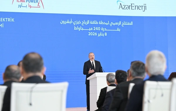 İlham Əliyev: "Son beş il ərzində Qarabağda və Şərqi Zəngəzurda dövlət vəsaiti hesabına 40-a yaxın kiçik su elektrik stansiyası inşa etmişik"