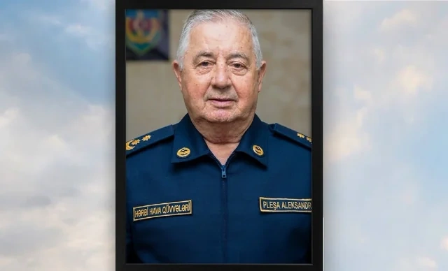 Keçmiş hərbi pilot VƏFAT ETDİ - FOTO