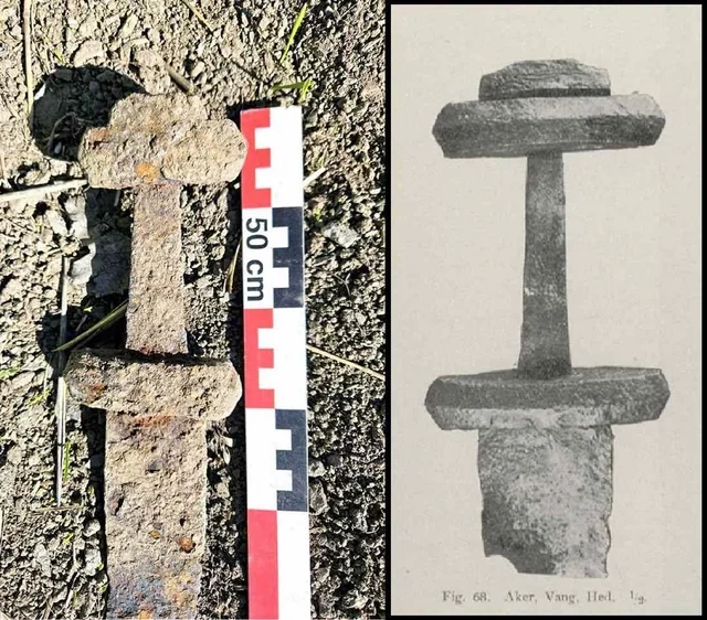 Norveçdə altı yaşlı uşaq 1300 illik vikinq qılıncı tapdı - FOTO