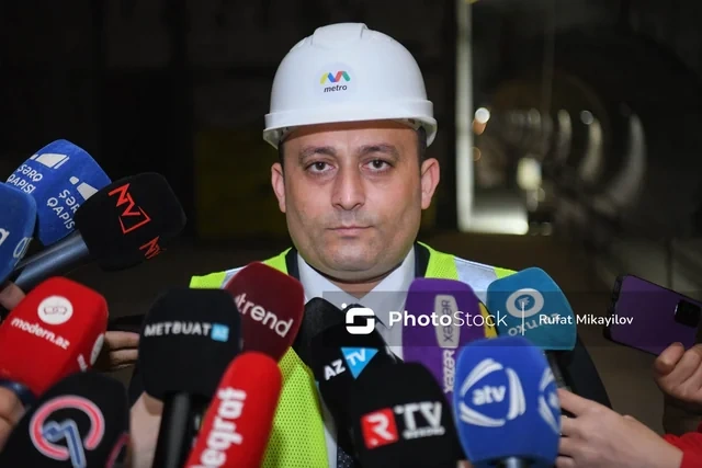 Bakıda yeni tikilən metro stansiyası VAXTINDAN ƏVVƏL istifadəyə verilə bilər - FOTO
