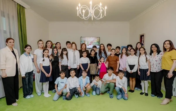 Leyla Əliyeva və Alyona Əliyeva Sosial Reabilitasiya Mərkəzini ziyarət ediblər - FOTO