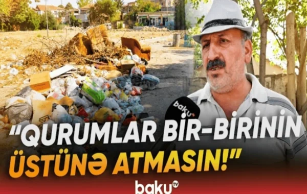 Yol bərbad, su problemi, ətraf zibillik: Sabunçuda sakinlərdən ŞİKAYƏT - VİDEO