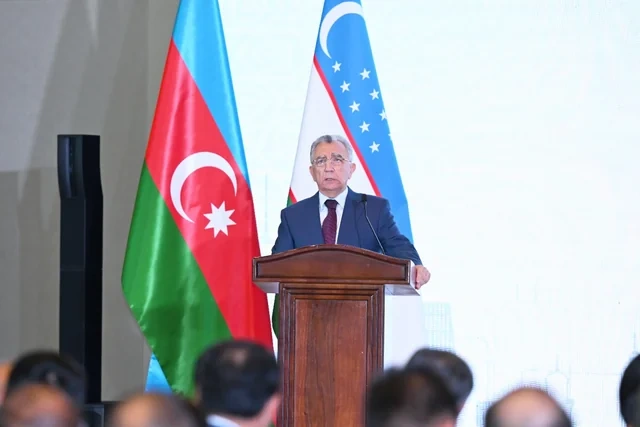 Özbəkistan-Azərbaycan Regionlararası Forumu keçirilib - FOTO