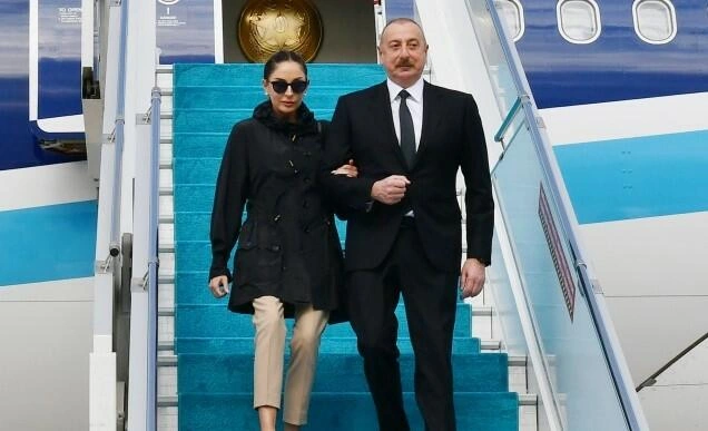 Prezident və xanımı Türkiyədə səfərdədir