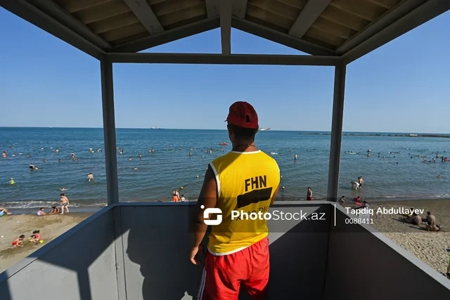 Azərbaycanda çimərlik mövsümünə START VERİLİR - FOTO
