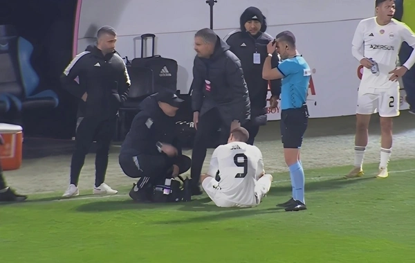 "Qarabağ"ın futbolçusu zədələndi