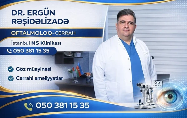 Azərbaycanda kişilərdə 40 yaşdan sonra görmə niyə zəifləyir? - Oftalmoloqdan AÇIQLAMA