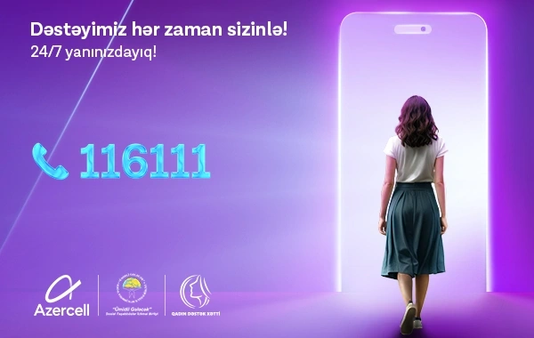 İl ərzində "Qadın Dəstək Xətti"nə müraciətlərin sayı 2,5 dəfə artıb