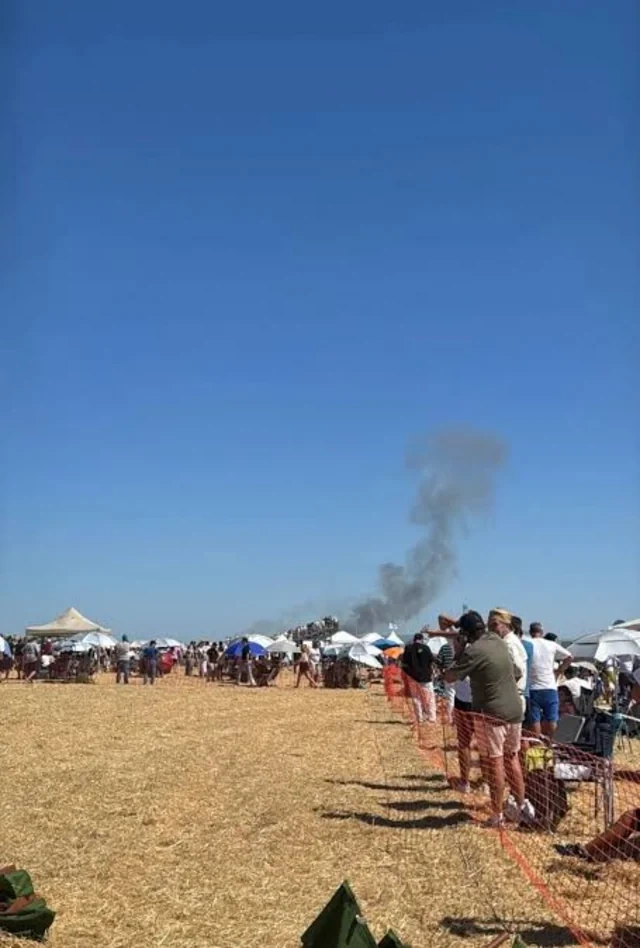 Yunanıstanda qırıcı təyyarə qəzaya uğradı - FOTO - VİDEO
