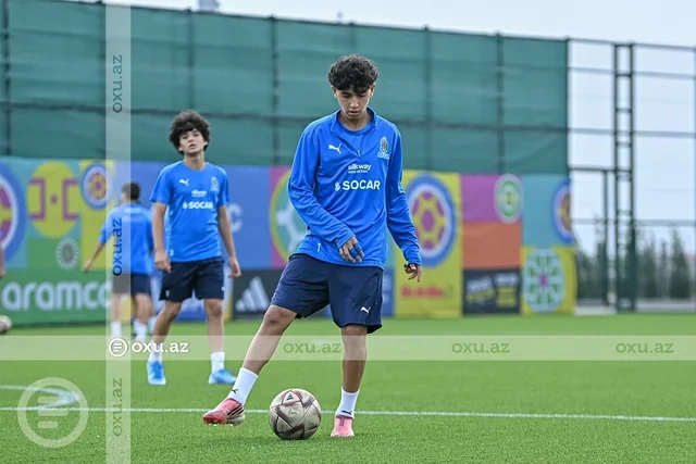 U-15 dünya çempionatı: Azərbaycan millisinin açıq məşqi keçirilib - Foto