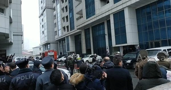 Yasamalda obyektdə güclü yanğın
