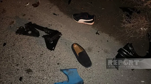 Masazırda ağır qəza: İki nəfər öldü - Foto