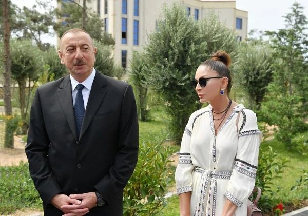 Prezident və xanımı Nəriman Həsənzadəni təbrik etdi