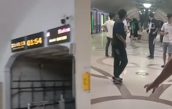 Metronun "Azadlıq Prospekti" stansiyasından sərnişinlər niyə çıxarılıblar? - VİDEO