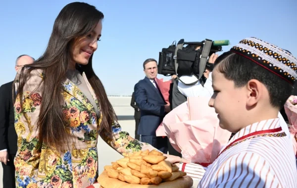 Leyla Əliyeva Türkmənistana səfərindən paylaşım edib - Foto