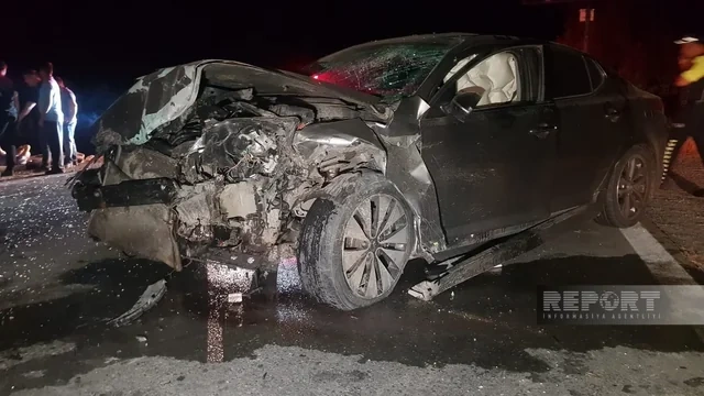 Göyçayda QƏZA: Xəsarət alanlar var - FOTO
