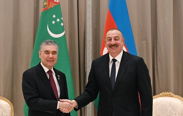 Qurbanqulu Berdiməhəmmədov Prezident İlham Əliyevi təbrik edib
