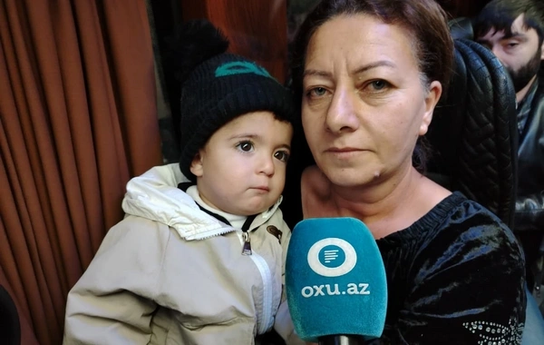 Xanyurdu sakini: "Öz gözəl yurduma beş nəvəmlə qayıdıram"
