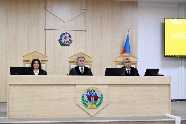 Ermənistan vətəndaşlarının şikayətləri üzrə apellyasiya məhkəməsi prokurorların çıxışları ilə davam etdirilib - FOTO