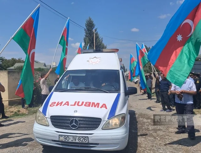 İmişlidə I Qarabağ müharibəsinin itkin-şəhidi Mürşüd Nərimanov dəfn edilib - FOTO