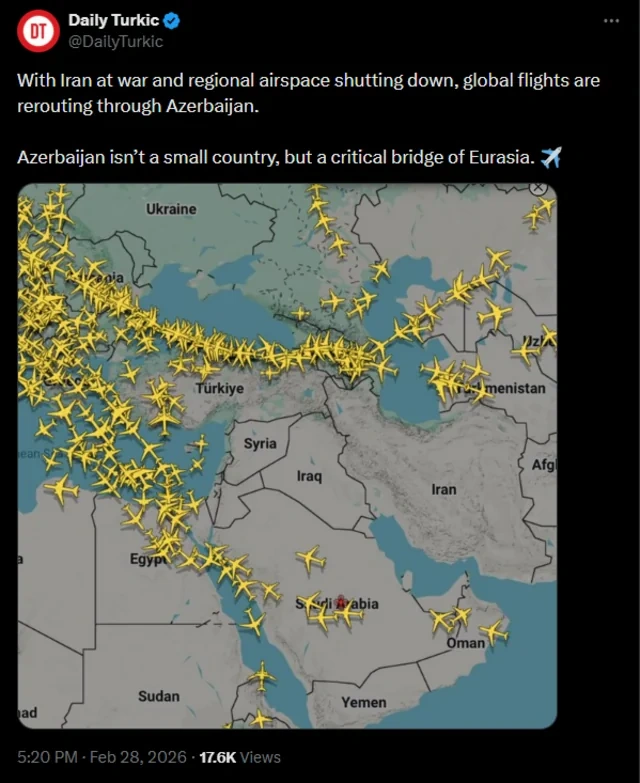 Azərbaycan strateji körpüdür - FOTO