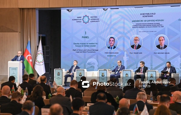 Qərbi Azərbaycan İcması tərəfindən altı ölkənin nümayəndəsinə icmanın fəxri üzvlük sertifikatı verilib