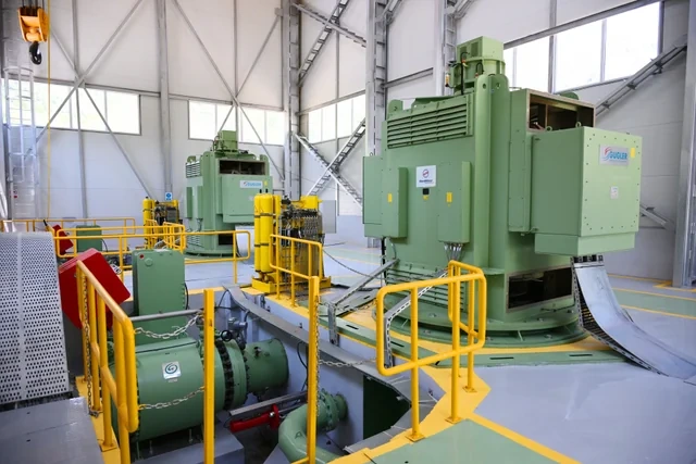 Laçında Hoçaz çayının üzərində yerləşən su elektrik stansiyalarının açılışı olub - FOTO
