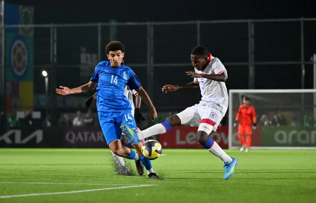 Rövşən Nəcəf və Canni İnfantino U-15 dünya çempionatının oyunlarını izləyiblər - Foto