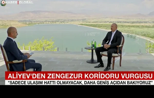 "Haber Global": Azərbaycan Prezidenti Naxçıvandan mühüm bəyanatlar verdi - VİDEO