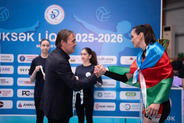 "DH Volley" Azərbaycan Yüksək Liqasının gümüş medalını qazanıb