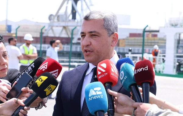 Eldar Salahov: "İkinci quru yük gəmisinin də istifadəyə verilməsi nəzərdə tutulur"