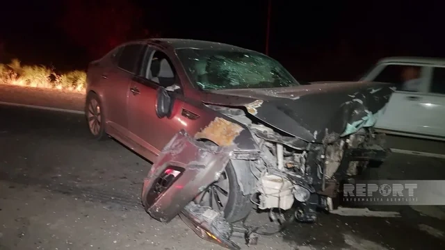 Göyçayda QƏZA: Xəsarət alanlar var - FOTO