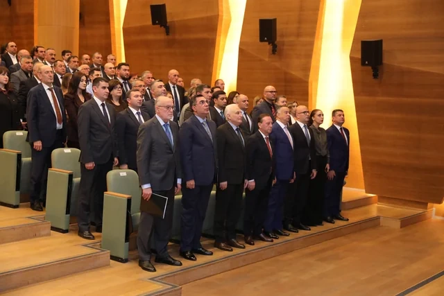 Yeni Azərbaycan Partiyasının VIII Qurultayından irəli gələn vəzifələrə həsr olunmuş tədbir keçirilib - Foto