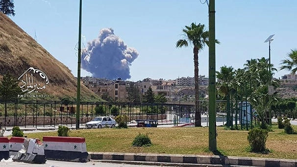 Suriyada qaz kəmərində güclü yanğın oldu