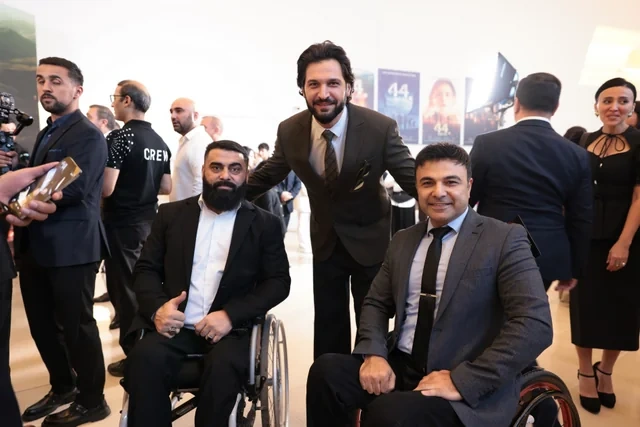 "44" bədii filminin premyerası baş tutub: Arzu Əliyeva və Alyona Əliyeva təqdimatda iştirak ediblər - Foto