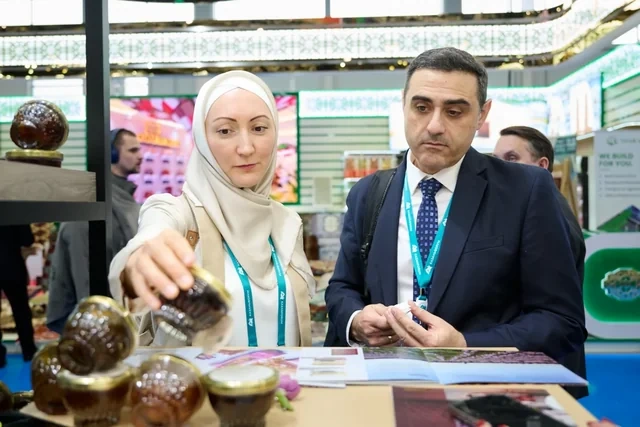 Azərbaycan məhsulları Kazandakı sərgidə təqdim olunub