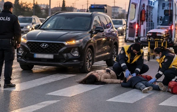 Ceyranbatanda ana və övladını maşın vurub
