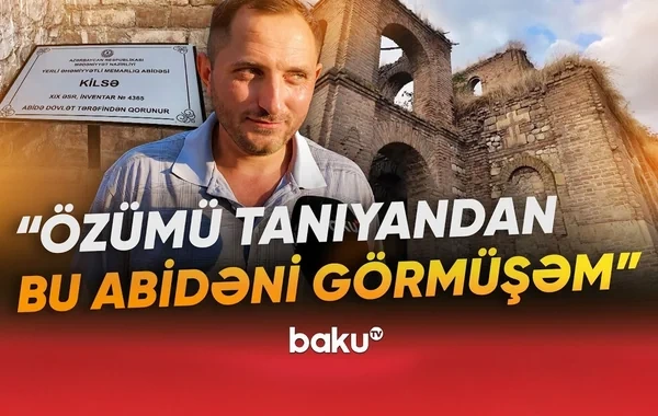 Tarixi abidə uçma təhlükəsində - VİDEO