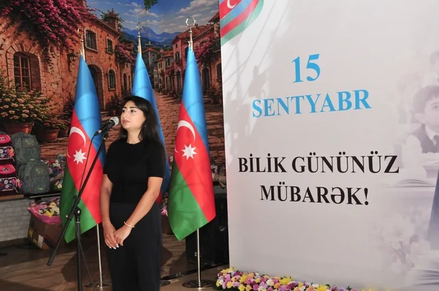 Abşeron rayonunda Bilik Günü şəhid övladları ilə birgə qeyd edilib - FOTO
