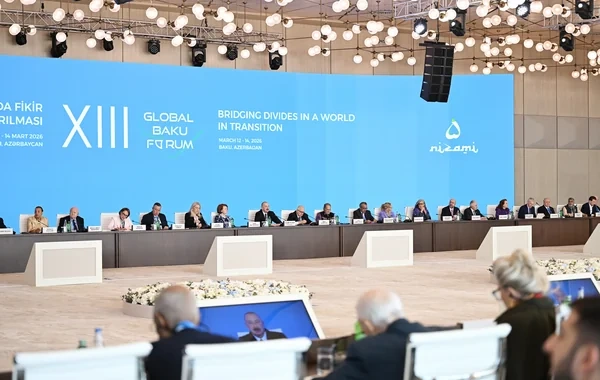 İlham Əliyev XIII Qlobal Bakı Forumunun açılış mərasimində çıxış edib