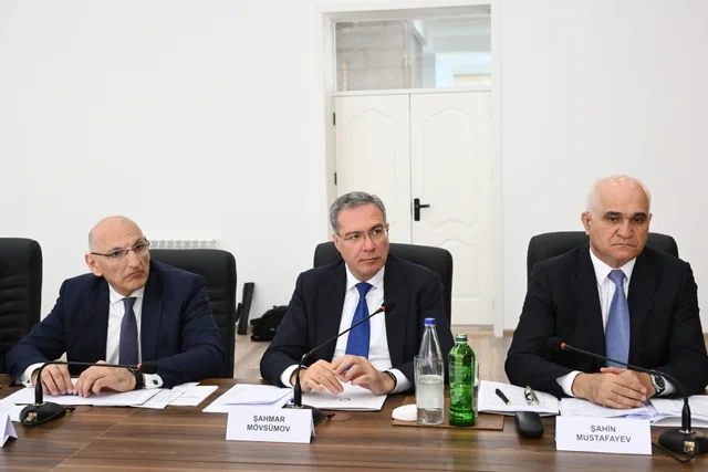 Əlaqələndirmə Qərargahının növbəti iclası Ağdərə şəhərində keçirilib - FOTO