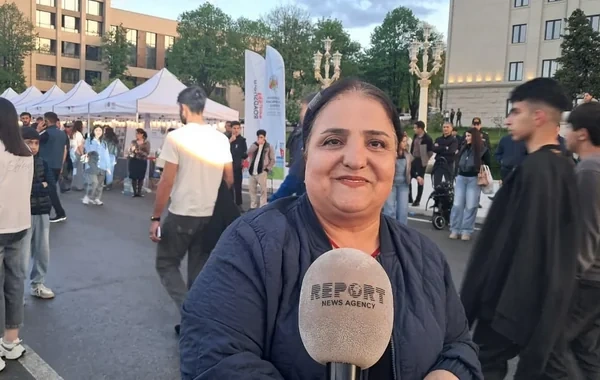 Kərkicahan sakini: "Xankəndidə WUF13-ün keçirilməsini qürurla qeyd edirik"