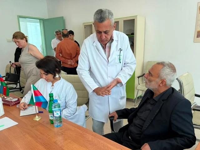 Xankəndi sakinləri üçün pulsuz aksiya: Həkim yoxlanışı təşkil olundu - FOTO